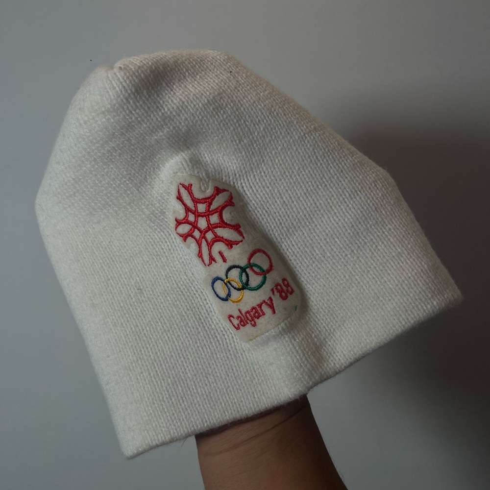 👕🌶 1988 Vintage Olympics Calgary Logo Toque